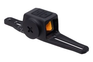 Enclosed 3 MOA reticle shotgun optic, black.